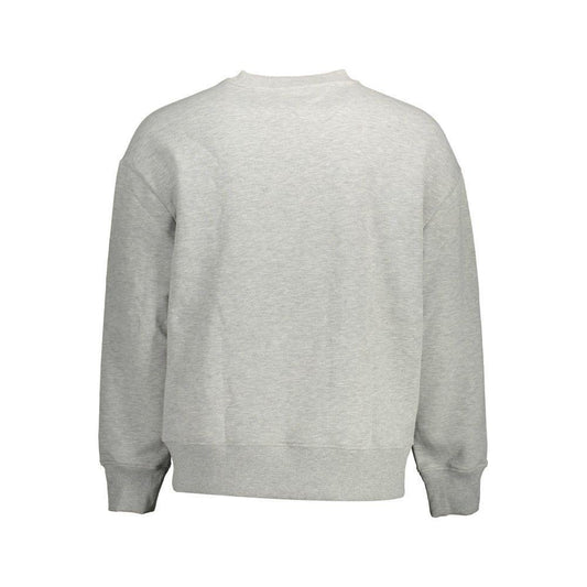 Tommy Hilfiger Gray Cotton Men Sweater TO-10737-XXL