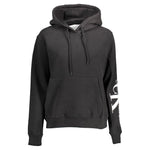 Calvin Klein Black Cotton Women Sweatshirt CA-13493-S