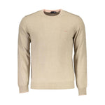 Harmont & Blaine Beige Wool Men Sweater HA-14255-XXL