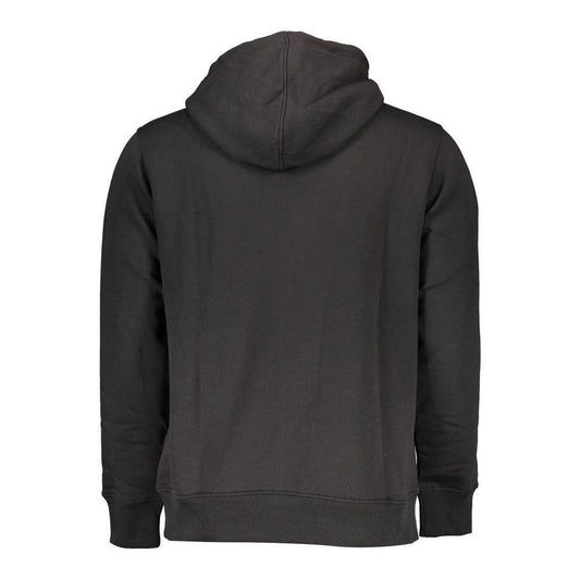 Calvin Klein Black Cotton Men Sweater CA-16529-XL