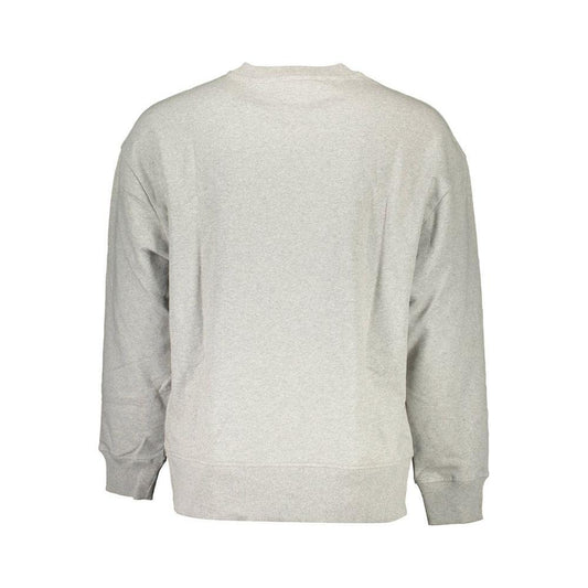 Tommy Hilfiger Gray Cotton Men Sweater TO-16574-XXL