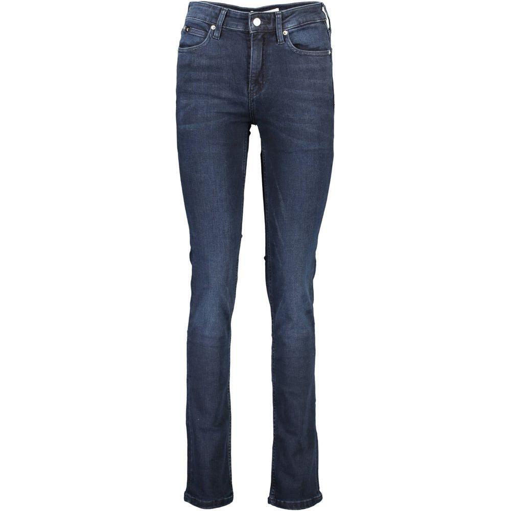 Calvin Klein Blue Cotton Women Jeans