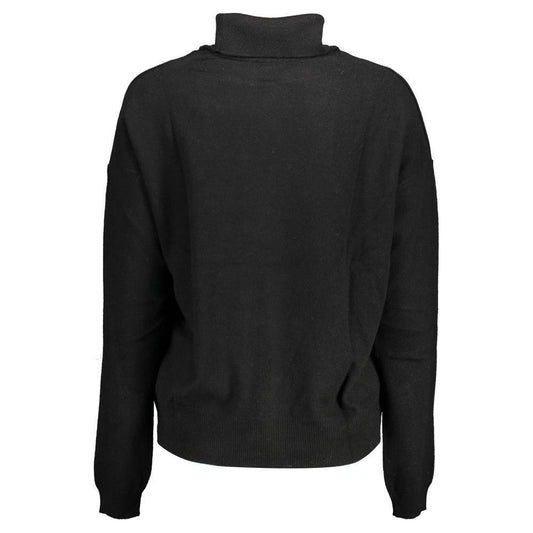 U.S. POLO ASSN. Black Wool Women Sweater US-16948-XL