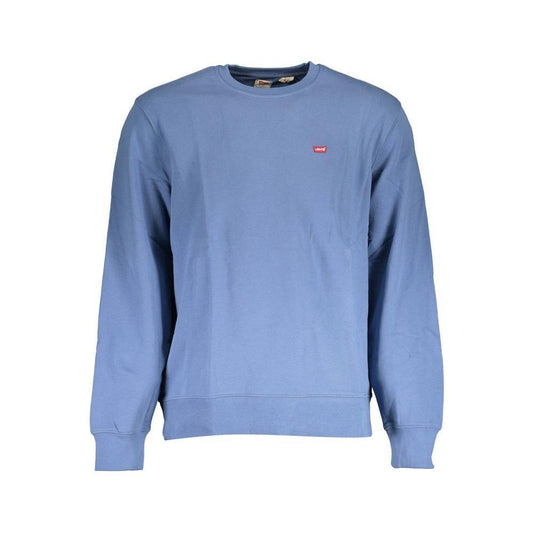 Levi's Blue Cotton Men Sweater LE-17576-XXL