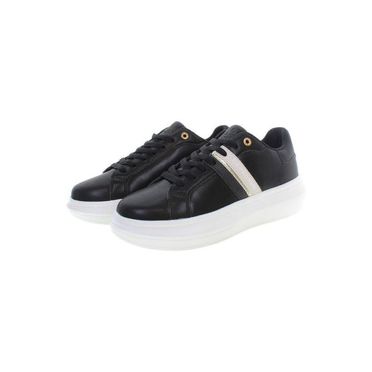 U.S. POLO ASSN. Black Polyester Women Sneaker US-19382-EU36/US6