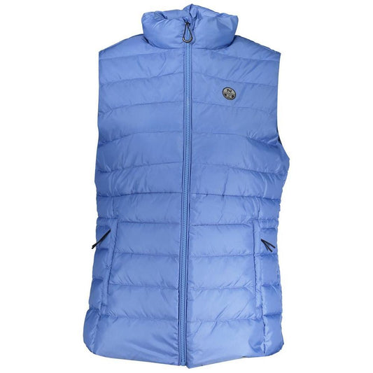 North Sails Light Blue Polyester Women Jacket NO-20238-S