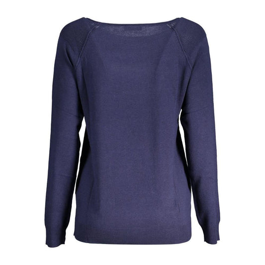 North Sails Blue Viscose Women Sweater NO-20248-S
