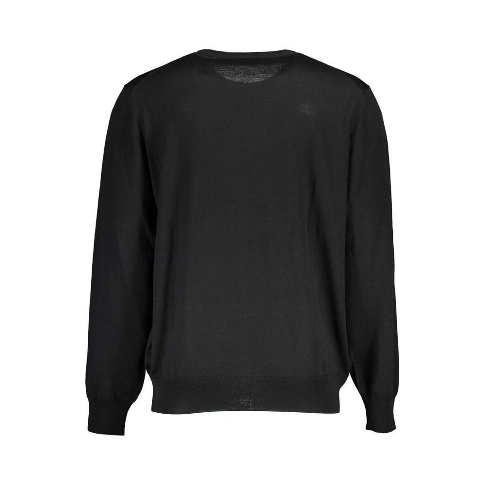 K-WAY Black Wool Sweater KW-22169-XXL