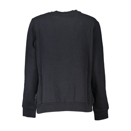 Napapijri Black Cotton Women Sweater NA-25265-XS