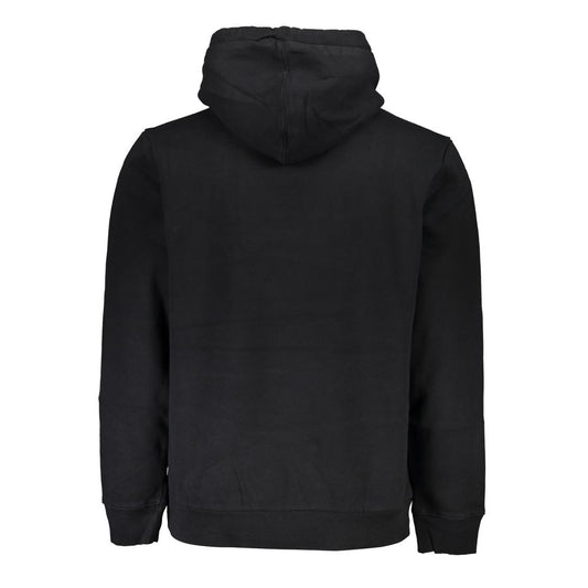Napapijri Black Cotton Men Sweater NA-25327-S