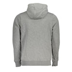 Norway 1963 Sleek Gray Hooded Fleece Sweatshirt NO-25573-XL