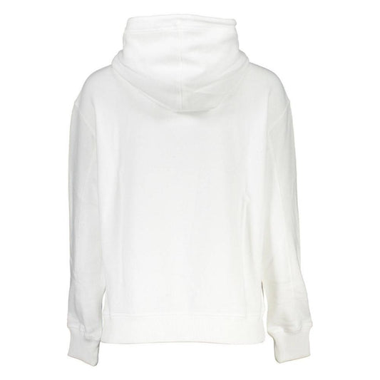 Calvin Klein White Cotton Sweater CA-26219-2XS