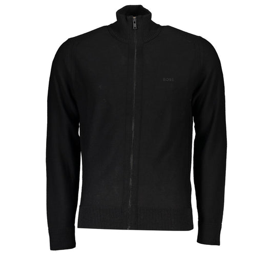 Hugo Boss Black Wool Men Sweater BO-28202-S