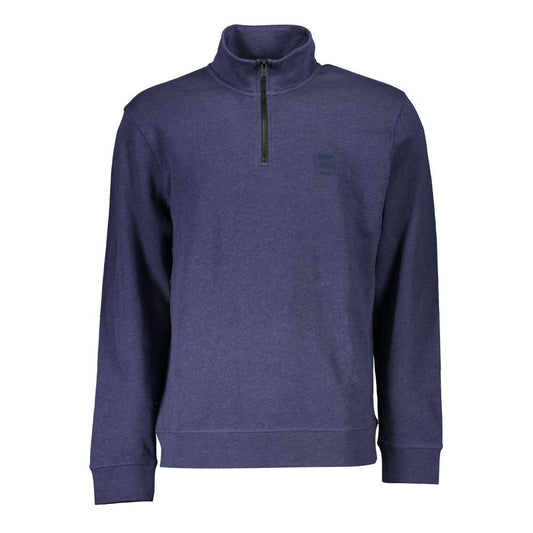 Hugo Boss Blue Cotton Men Sweater BO-28203-S