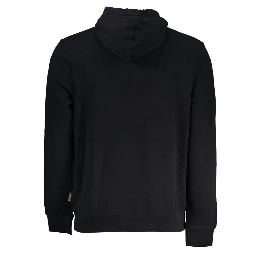 Napapijri Black Cotton Sweatshirt
