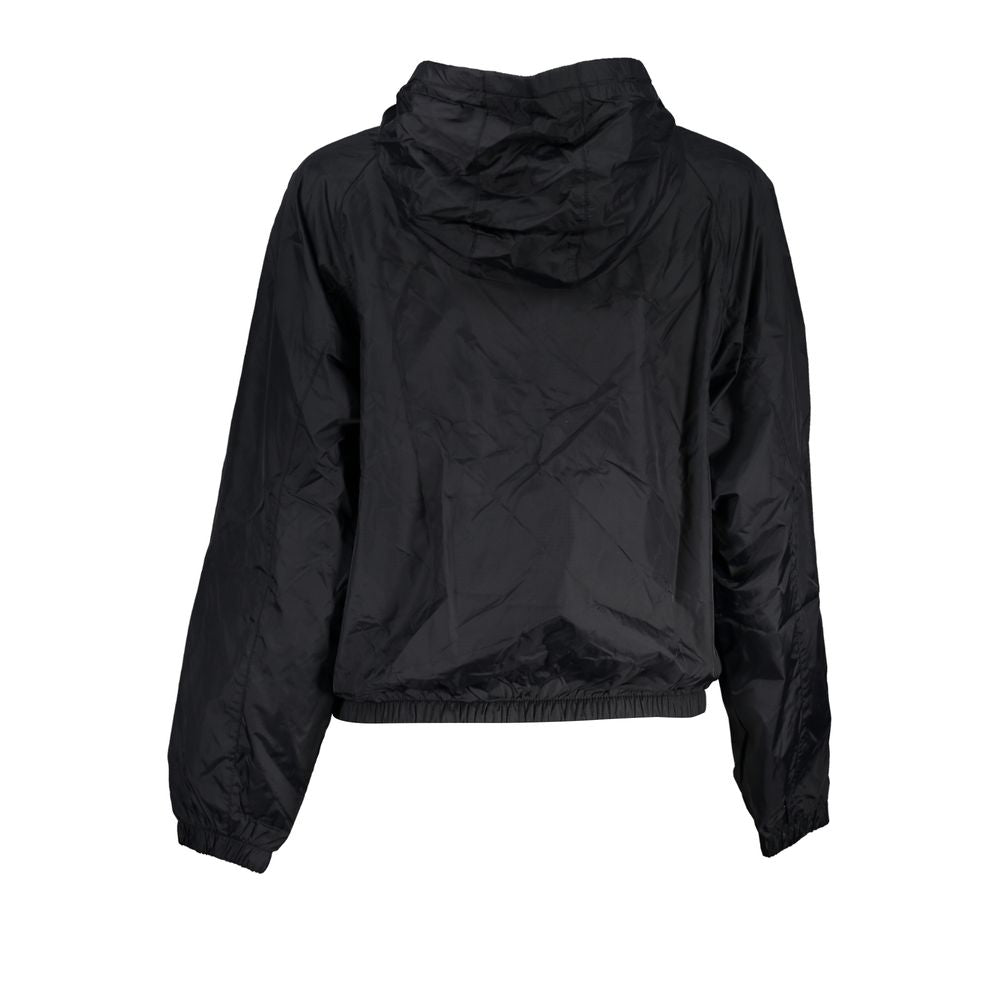 Napapijri Black Polyester Jackets & Coat NA-28420-XS