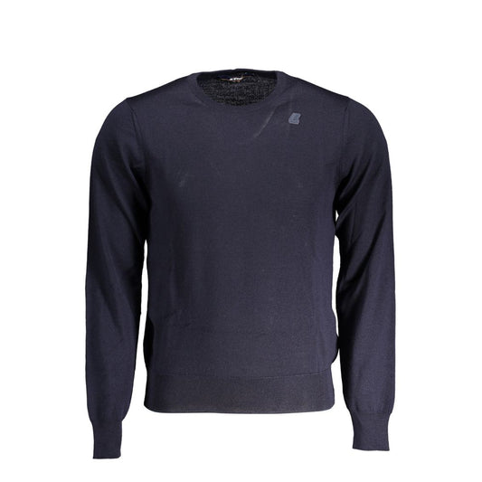 K-WAY Blue Wool Sweater KW-30560-3XL
