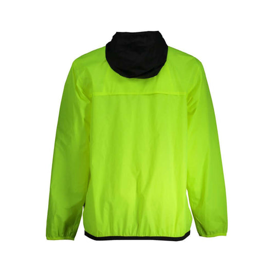 K-WAY Yellow Polyamide Jacket KW-30584-XL
