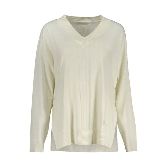 Guess Jeans White Acrylic Women Sweater GU-31983-M