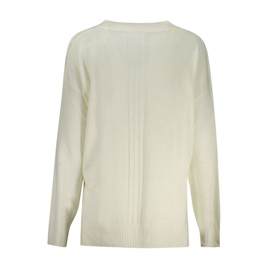 Guess Jeans White Acrylic Women Sweater GU-31983-M