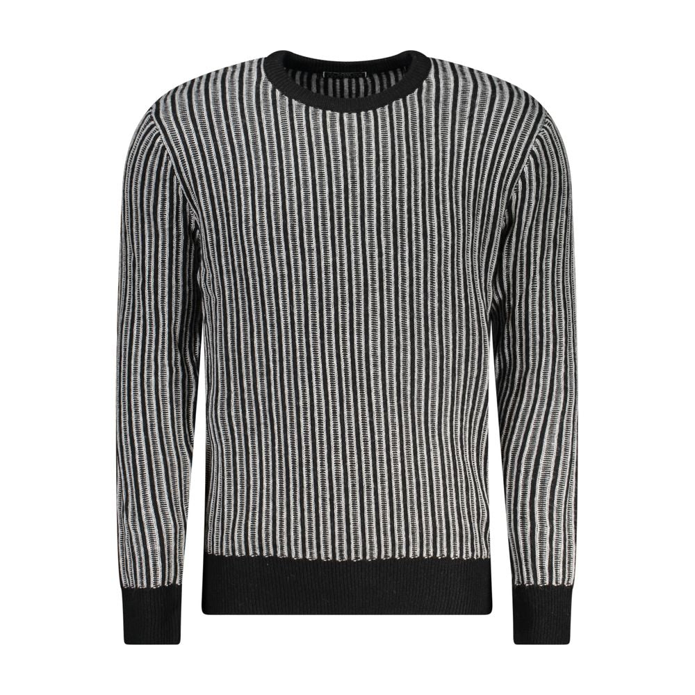 Guess Jeans Black Polyester Sweater GU-32096-XL