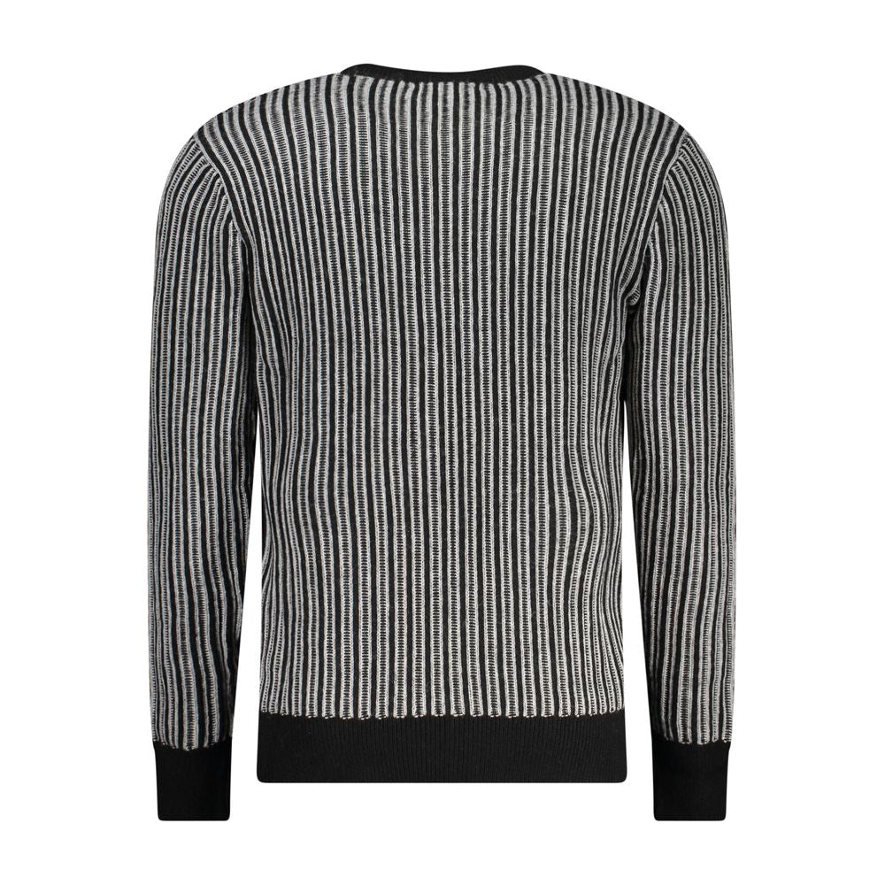 Guess Jeans Black Polyester Sweater GU-32096-XL