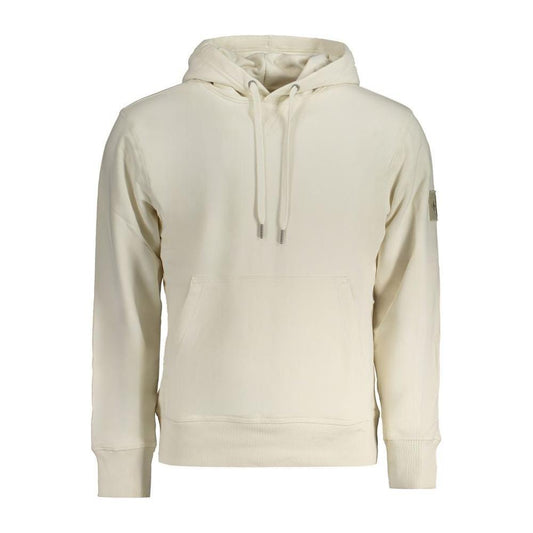 Calvin Klein White Cotton Sweater CA-32340-XL