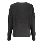 Guess Jeans Black Cotton Sweater GU-32440-XS