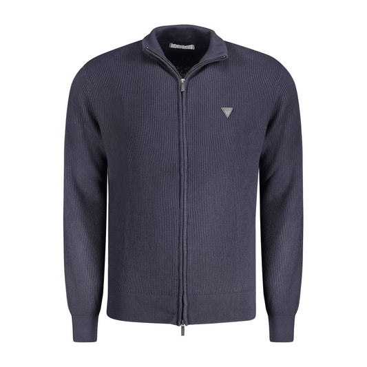 Guess Jeans Blue Cotton Men Sweater GU-33274-M