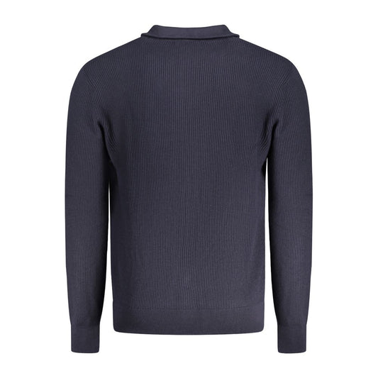 Guess Jeans Blue Cotton Men Sweater GU-33274-M