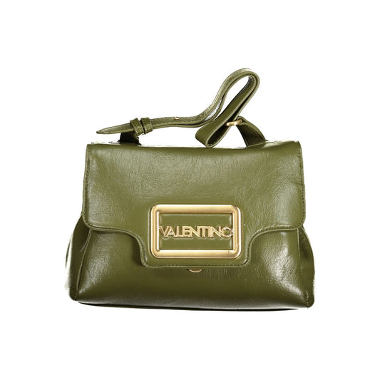 Mario Valentino Green Polyethylene Handbag with adjustable handle and strap, 2 compartments, central pocket, logo, zip and snap closure.