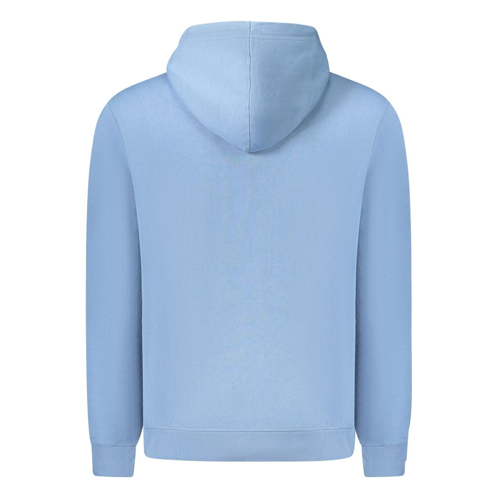 Hugo Boss Light Blue Cotton Men Sweater BO-34122-XXL