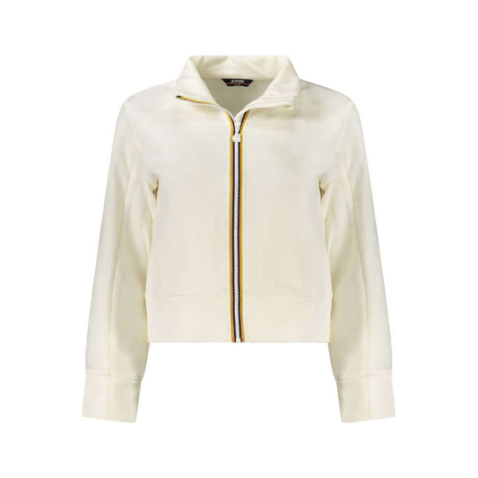 K-WAY White Polyester Sweater KW-34407-XS