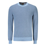 Hugo Boss Blue Cotton Men Sweater BO-34616-S