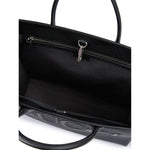 Gucci Black Leather Logo Medium Tote Bag 770975_AACXB_1049