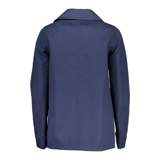 Gant Blue Cotton Women Jacket