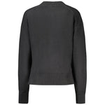 Calvin Klein Black Cotton Women Sweater CA-32965-XS