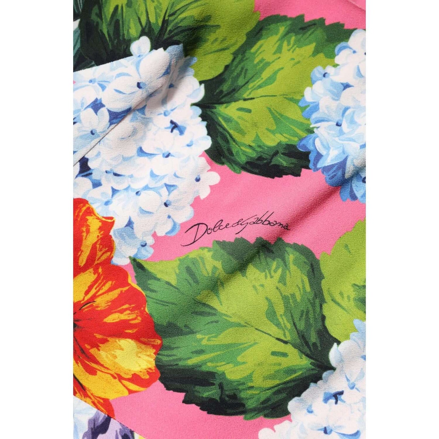Dolce & Gabbana Multicolor Floral Sleeveless Sheath Dress DR81657-36