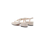Gucci Mystic White Nappa Charlotte Leather Sandals 674840BKO009022
