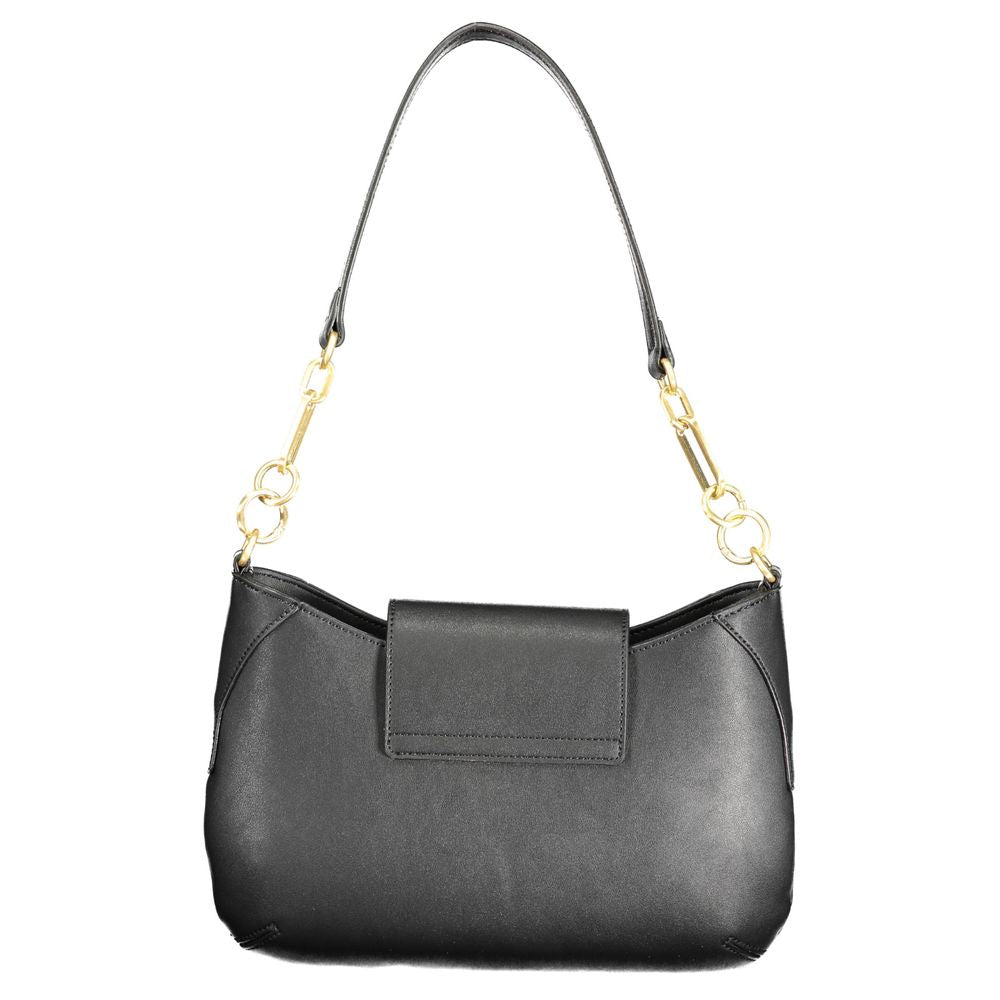 Mario Valentino Black Polyethylene Handbag VA-30055