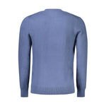 North Sails Blue Cotton Men Sweater NO-32934-M