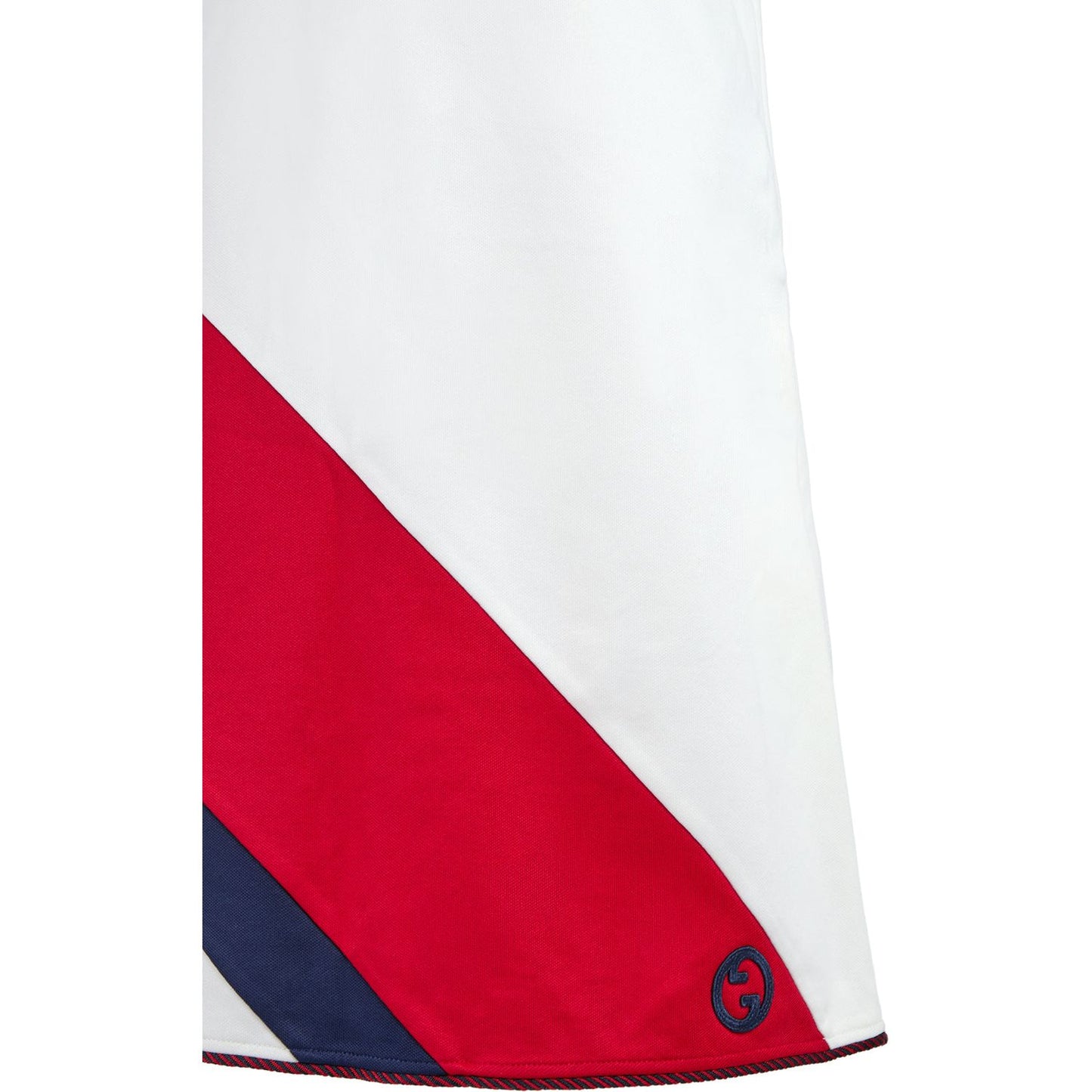 Gucci White polyester and Cotton short dress 746830XJFUZ9088_44