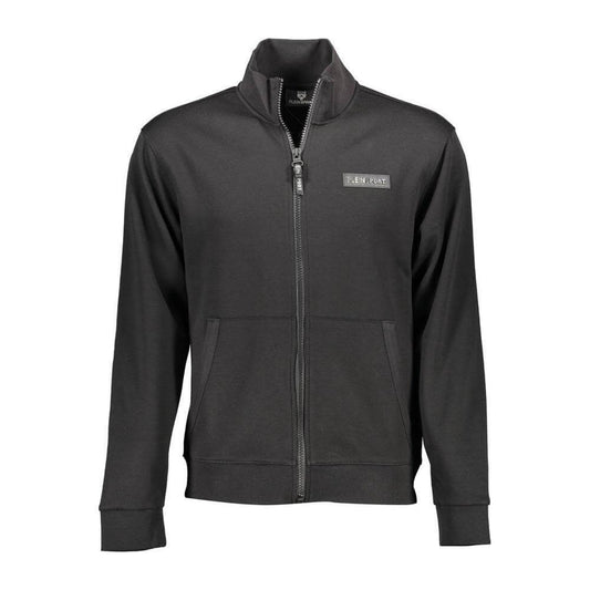 Plein Sport Black Cotton Sweater PL-36810-S