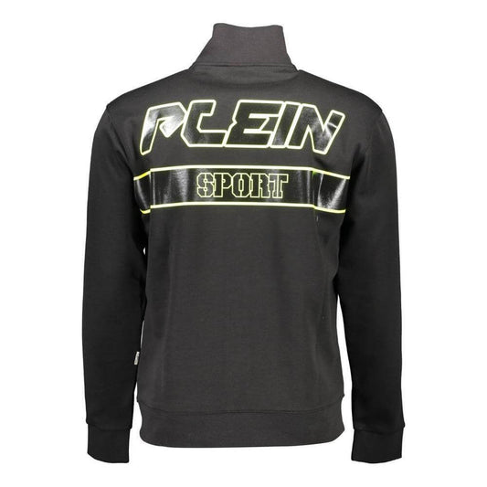 Plein Sport Black Cotton Sweater PL-36810-S
