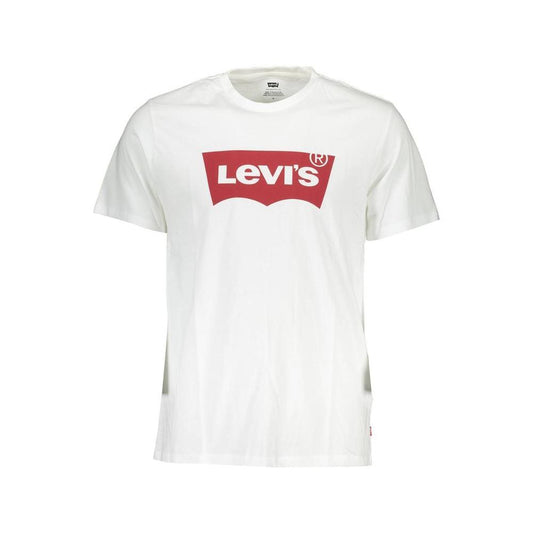Levi's White Cotton Men T-Shirt LE-37074-XL