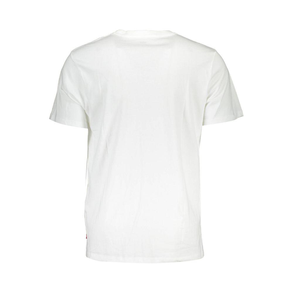 Levi's White Cotton Men T-Shirt LE-37074-XL