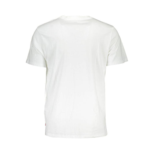 Levi's White Cotton Men T-Shirt LE-37074-XL