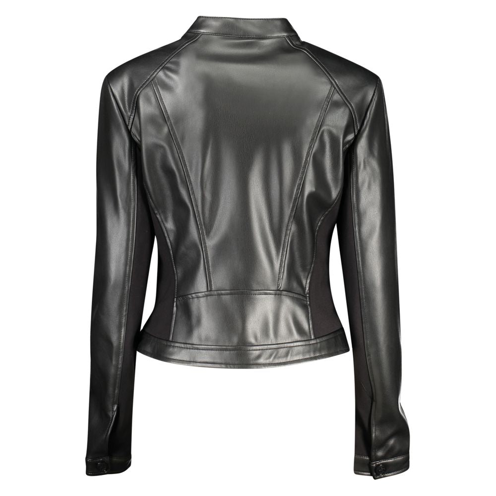 Guess Jeans Black Polyethylene Jackets & Coat GU-32419-XL
