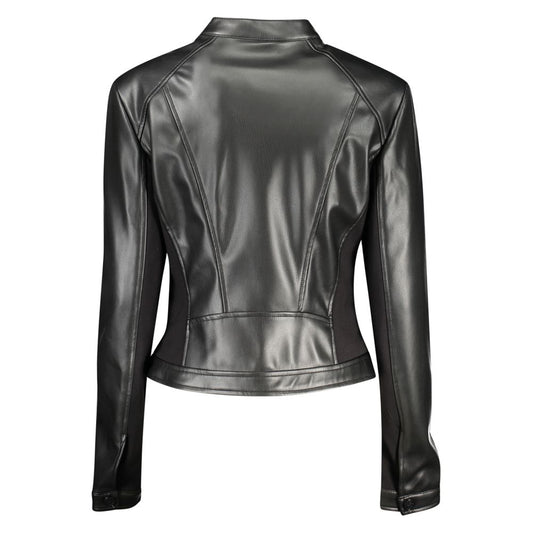 Guess Jeans Black Polyethylene Jackets & Coat GU-32419-XL