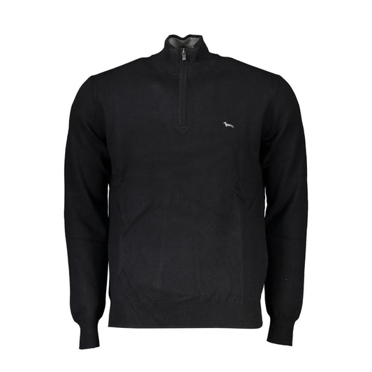 Harmont & Blaine Elegant Half-Zip Sweater with Embroidered Detail HA-23568-L